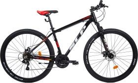 Bicicleta Mountain Bike 10 Rodado 29 Negro Blanco Rojo SLP