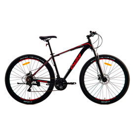 Bicicleta  Armada Over Fortis Aluminio Al Color Negr...