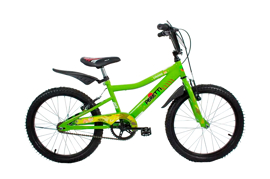 Bicicleta Peretti Infantil Rodado 20 Cross Varon Verde