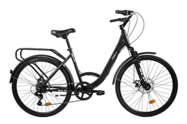 Bicicleta  Urbana Rodado 26 Malena Negra