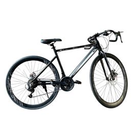 Bicicleta Gravel Rodado 28 Con 21 Vel Negro