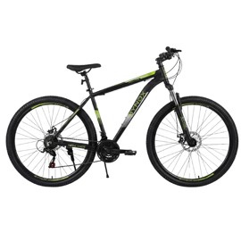 Bicicleta Mtb  Highlands Acero R29 Talle L NegroVerd...