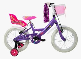 Bicicleta Infantil Niña Cross Rodado 16 Con Ruedita...