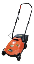 Cortadora De Césped 1300W Plegable R370 Naranja Osc...