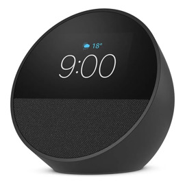 Echo Spot Bocina Inteligente 2024 Color Negro Bv84j...