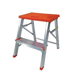 Banco Escalera Tijera Plegable Aluminio Premium