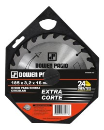 Disco Sierra Circular 185Mm 24 Dientes 9998639