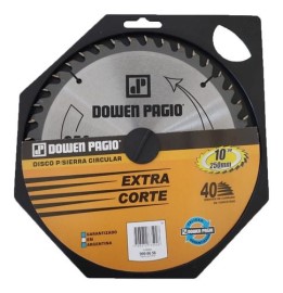 Disco Sierra Circular 250 Mm 40 Dientes Dowen Pagio ...