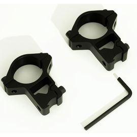 Anilla Alta 1Pulgada Riel 11Mm Aluminio