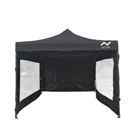Gazebo 3X3 Paredes Plegable Impermeable Gp03 Negro