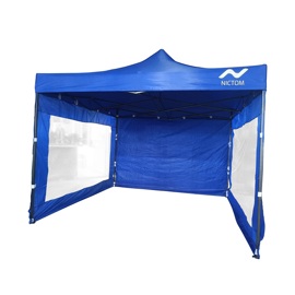Gazebo 3X3 Paredes Plegable Impermeable Gp03 Azul
