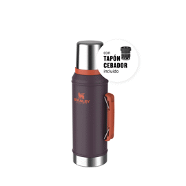 Termo  Clasico 950Ml Con Manija  Plum