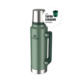 Termo  Clasico 1.4Lts Asa Plegable  Verde