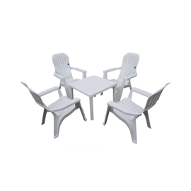 Set 4 Sillones Varadero 1 Mesa Bari Y 1 Sombrilla