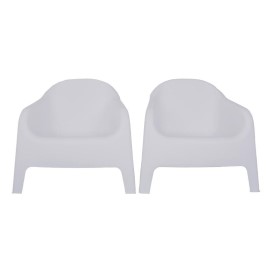 Juego De 2 Sillones Skarpo Blanco