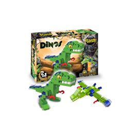 Dinosaurios Armables Ladrillos Plástic 2 En 1 01109...