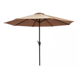 Sombrilla 87SlUm001lr Aluminio 3M C/ Manivela Beige