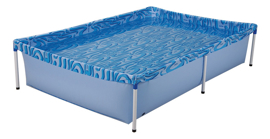 Pileta Estructural De Lona Rectangular 1000 Litros ...