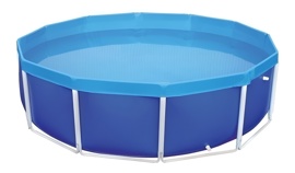 Pileta Estructural De Lona Circular 4500 Litros 100...