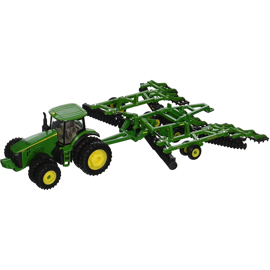 Tractor 8320 R With 637 Disk