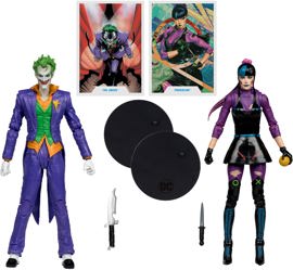 Pack De 2 Figuras De Acción Dc Multiverse Joker