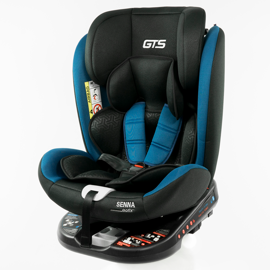 Butaca De Seguridad Isofix Senna Negro Con Azul