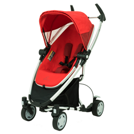 Cochecito Zapp Xtra 4 Ruedas Rojo