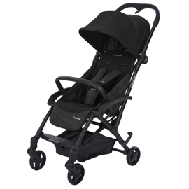Cochecito Ultraliviano De Bebe Laika Nomad Black