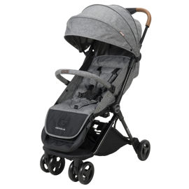 Cochecito De Bebe Ultraliviano Genius Gris