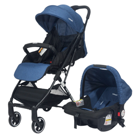 Cochecito Terrain Ts 2 En 1 Con Huevito Azul