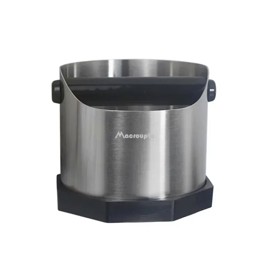 Caja De Golpe Para Café De Acero Inoxidable Antidesl...