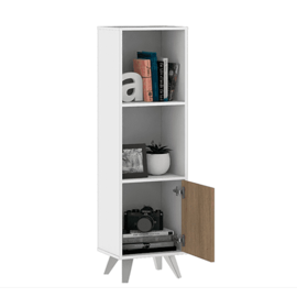 Biblioteca Nordico Escandinavo Melamina Moderna Le0...