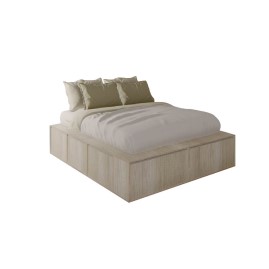Cama Pro Queen 1,60M Con 6 Cajones Y 2 Zapateros He...