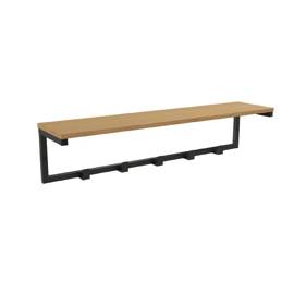Perchero Industrial Con Estante  Home AthLi042Frprf
