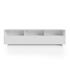 Rack Tv Mueble Para Televisor Moderno Blanco 180 Mts...