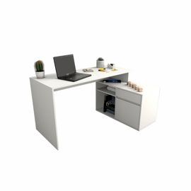 Escritorio Pc Funcional Con Mueble Bajo Melamina 304...