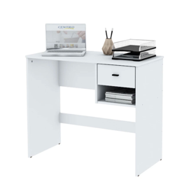 Escritorio Roma Melamina De 90X76x44cm Blanco