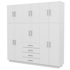 Placard Dakar Plus 12 Puertas Blanco ...