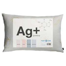 Almohada  Ag + (Positivo) Hipoalergenica 50X90cm Fib...
