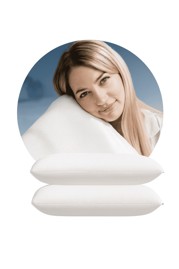 Combo X2 Unidades Almohadas Inteligente Viscoelástica Aurora 