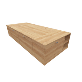 Box Benethon 1 Pl 80 X 190 Bambu (Nebraska Nat) ...