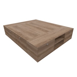 Box Benethon 2 Pl Queen 160 X 200 Grei (Nebraska ...