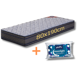 Colchón Espuma 1 Plaza Europillow Airflow Almohada...
