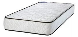 Colchon 1 Plaza 80X190 Jacguard Totalmente Matelasea...