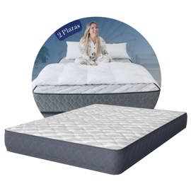 Colchon 2 Plazas Espuma Alta Densidad 140Cm X 190Cm...