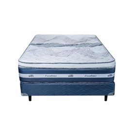 Conjunto Sommier Y Colchón 140X190 Cm Espuma  Excelc...