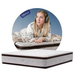 Colchon Espuma Queen 160X190 Alta Densidad Zinus