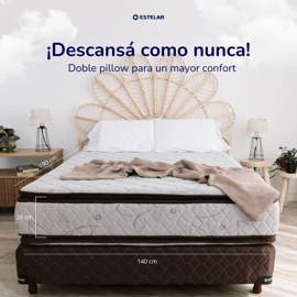 Colchon Espuma King 200X190 Alta Densidad  Zinus