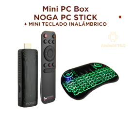 Combo Mini Pc Box Pc Stick / + Mini Teclado Inalám...