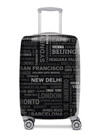 Funda Valija Cities Negra Grande